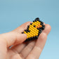Duck Spiked Flat Sensory Tool with Wrist Strap or Keychain