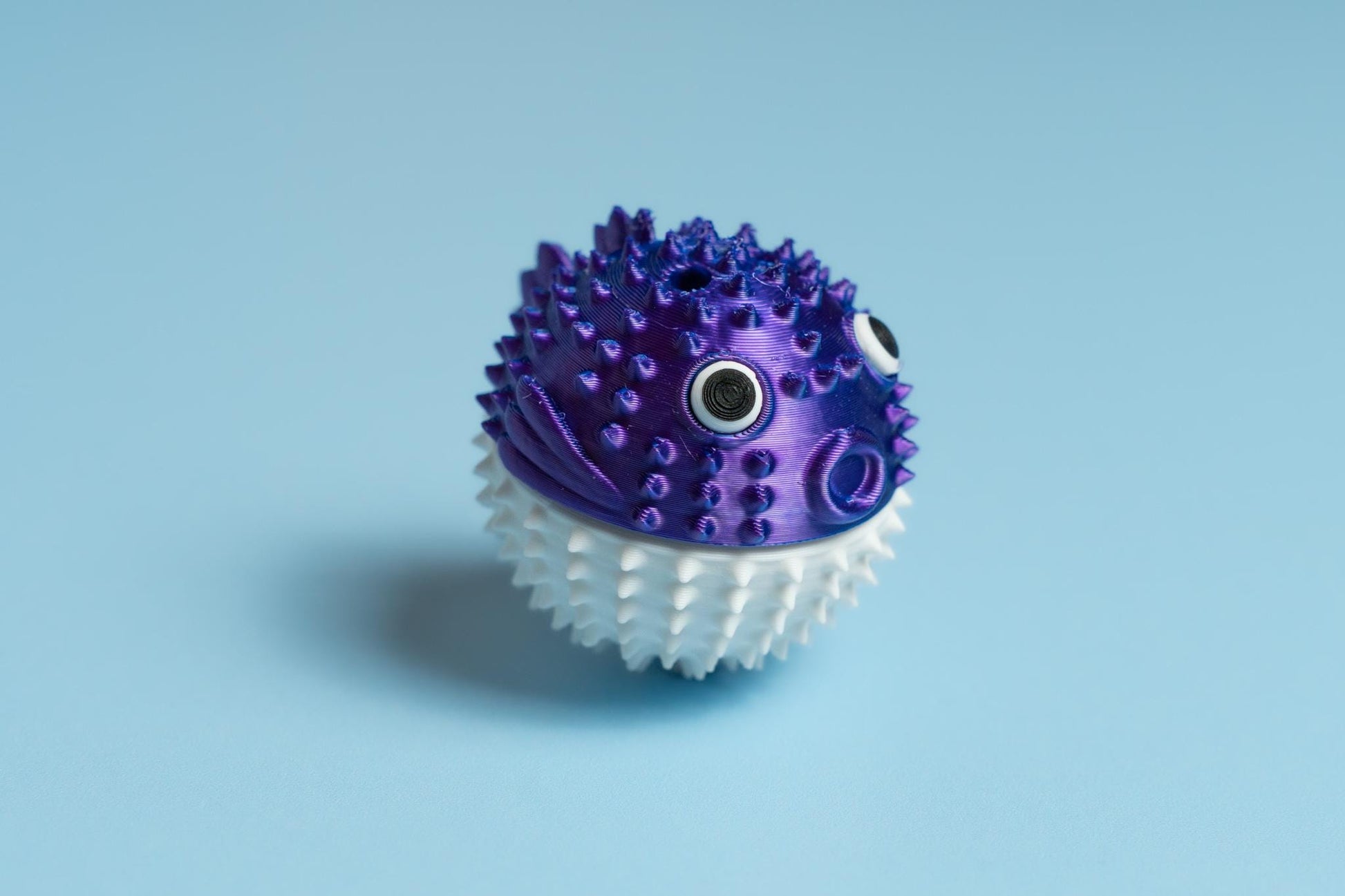 Pufferfish Spiked Sensory Tool with Wrist Strap or Keychain