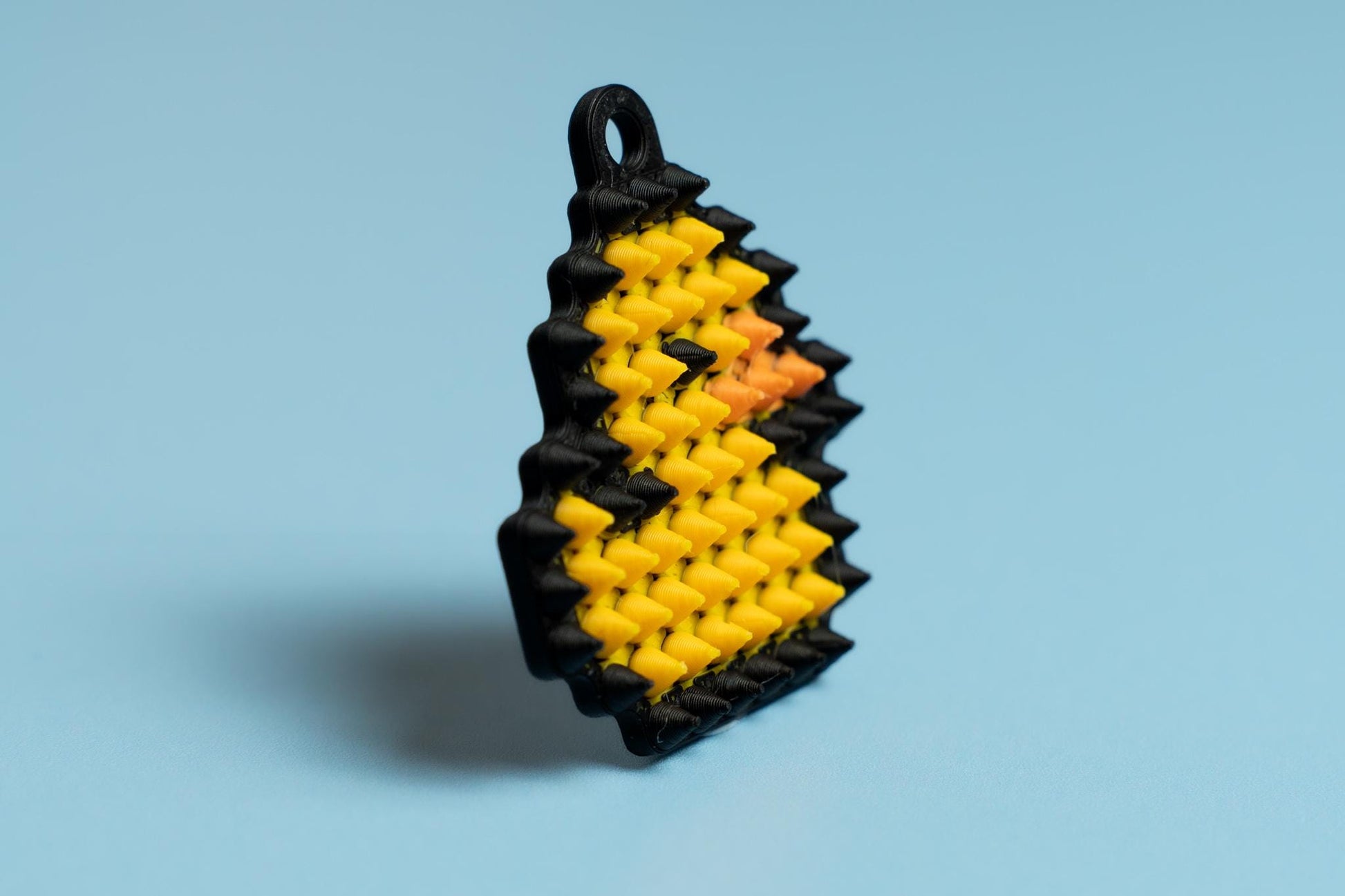 Duck Spiked Flat Sensory Tool with Wrist Strap or Keychain