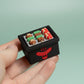 BBQ Grill with Skewers Fidget Clicker with Wrist Strap or Keychain
