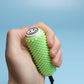 Spiked Sensory Roller with Textured Clicker Top & Wrist Strap - 4 Colours!