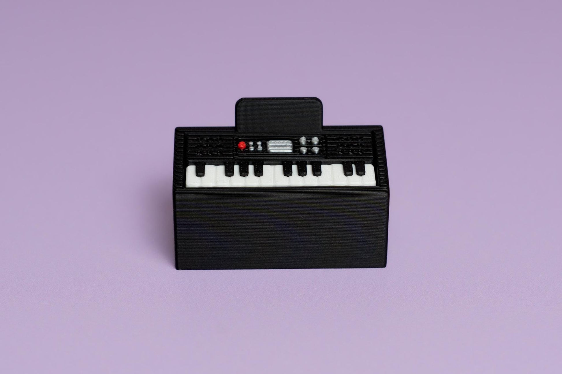 Keyboard/Piano Fidget Clicker with Wrist Strap or Keychain