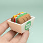 Sub Sandwich Fidget Clicker with Wrist Strap or Keychain