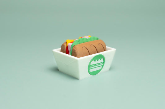 Sub Sandwich Fidget Clicker with Wrist Strap or Keychain
