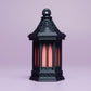 Gothic Style Glow in the Dark Lantern Fidget Clicker with Wrist Strap or Keychain