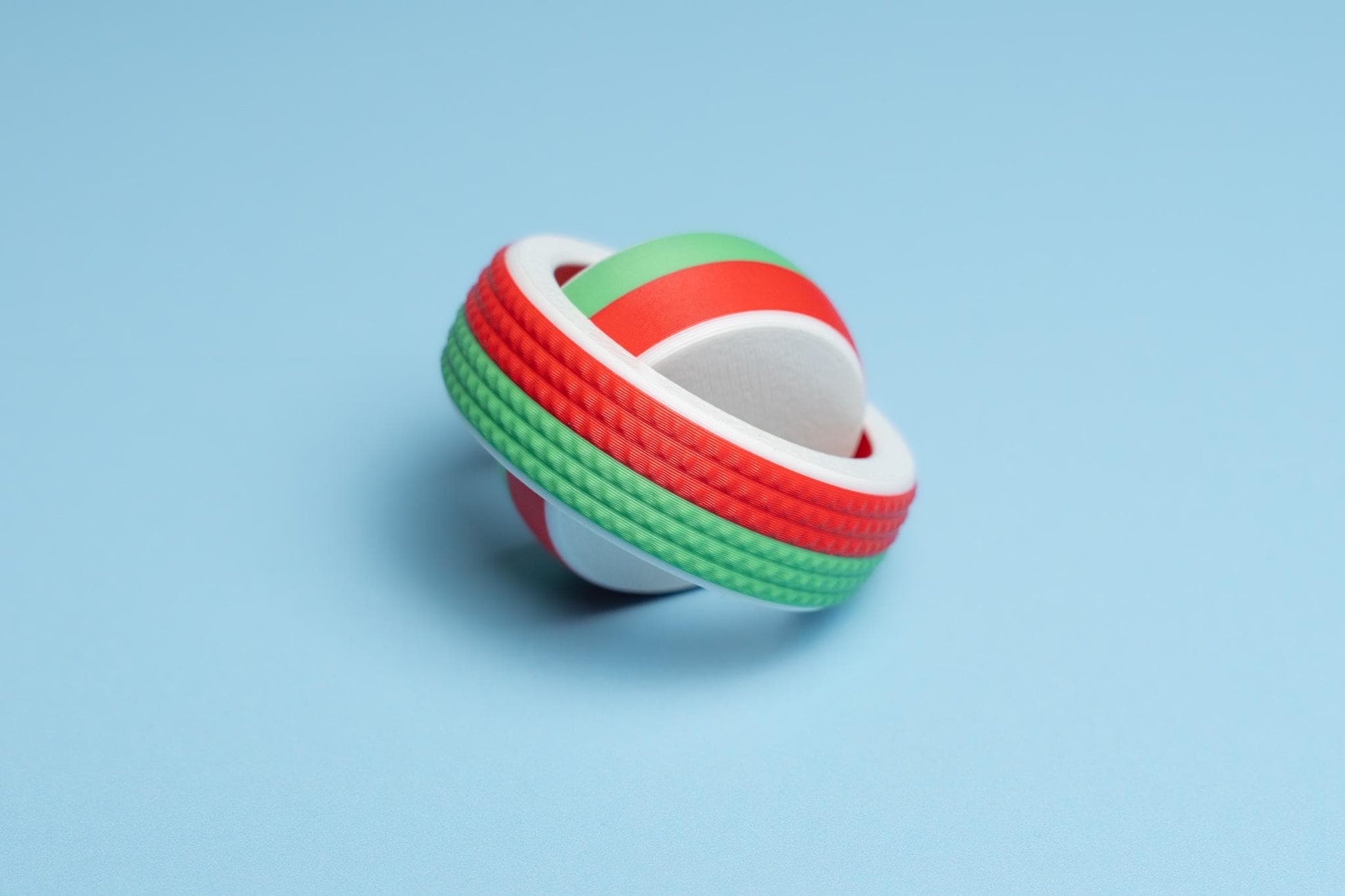 Decision "Yes or No" Spinner with Textured Edge
