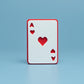 Aces Playing Card Slider Fidgets