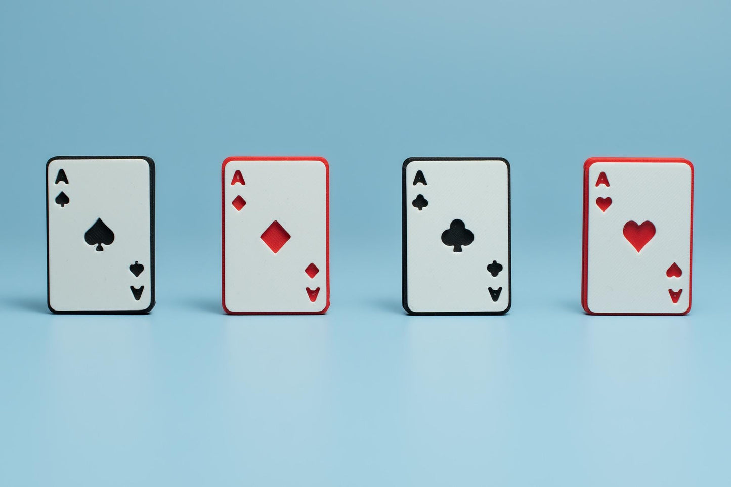 Aces Playing Card Slider Fidgets
