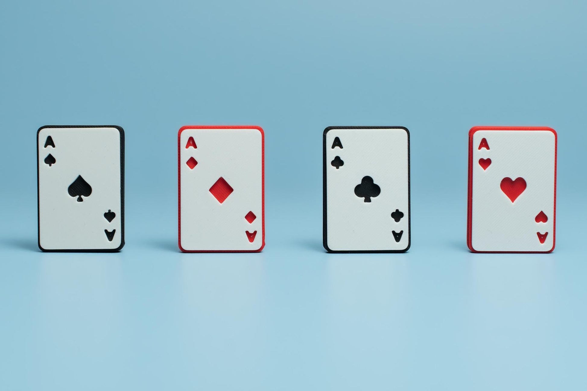 Aces Playing Card Slider Fidgets