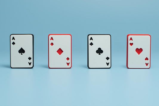 Aces Playing Card Slider Fidgets