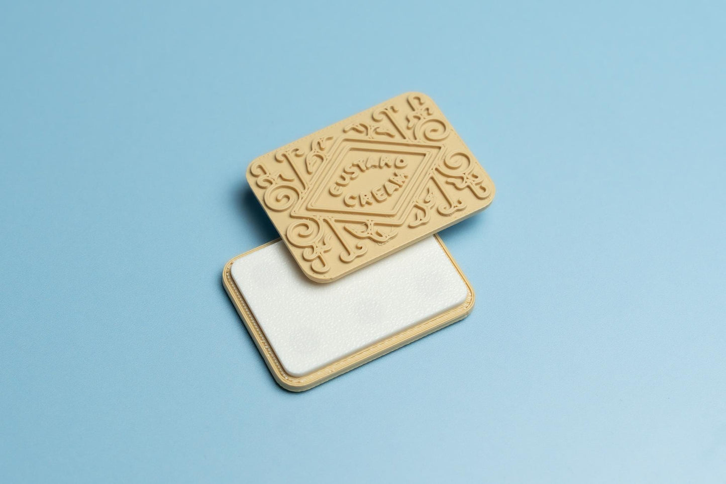 Custard Cream Biscuit Slider Fidget