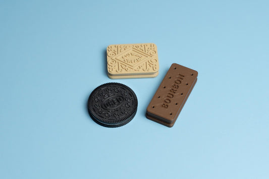 Biscuit Slider Fidgets Bundle - Bourbon, Custard Cream & Cookies + Cream