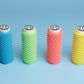 Spiked Sensory Roller with Textured Clicker Top & Wrist Strap - 4 Colours!