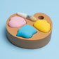 Artist's Paint Palette Multi Fidget Clicker with Wrist Strap or Keychain