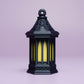 Gothic Style Glow in the Dark Lantern Fidget Clicker with Wrist Strap or Keychain