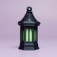Gothic Style Glow in the Dark Lantern Fidget Clicker with Wrist Strap or Keychain