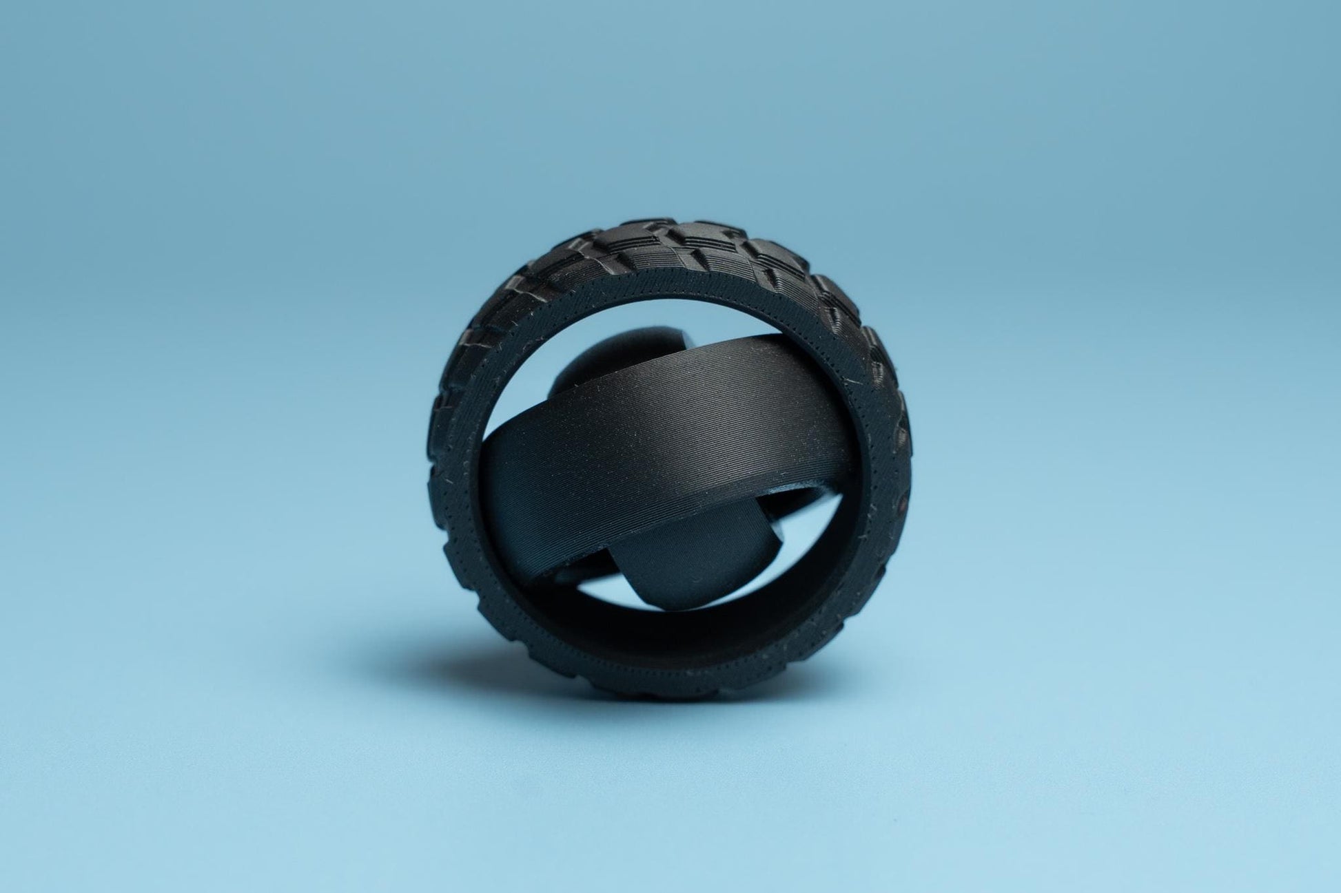 Tyre Gyro Spinner with Textured Edge