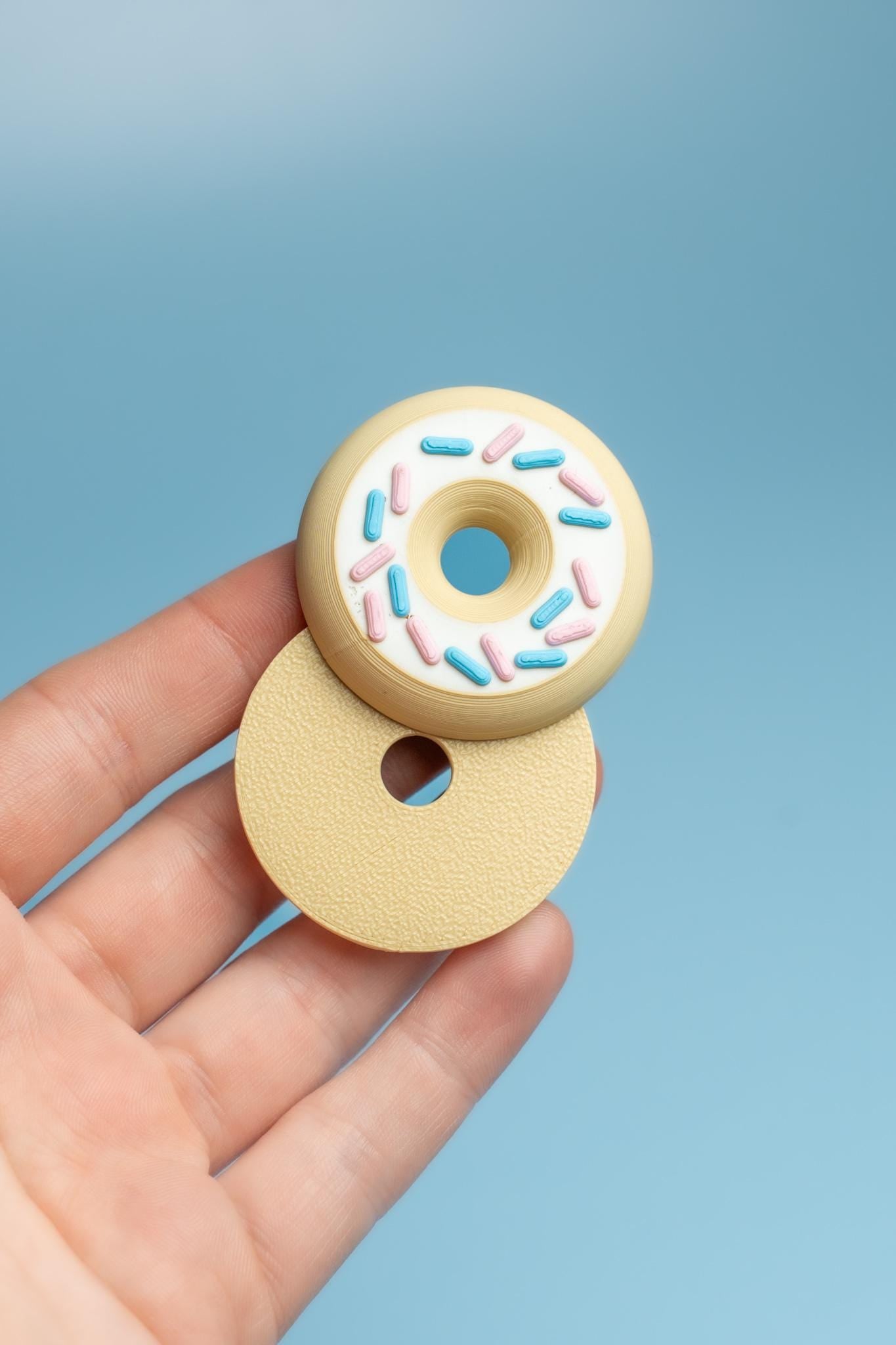 Donut with Sprinkles Slider Fidget