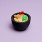 Tempura Ramen Bowl Fidget Clicker with Wrist Strap or Keychain