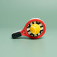 Tennis Racket & Tennis Ball Fidget Clicker with Wrist Strap or Keychain