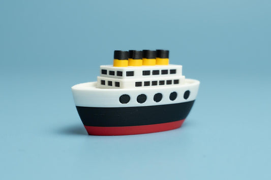 Cruise Ship Fidget Clicker with Wrist Strap or Keychain