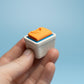 Laundry Wash Basket Fidget Clicker with Wrist Strap or Keychain