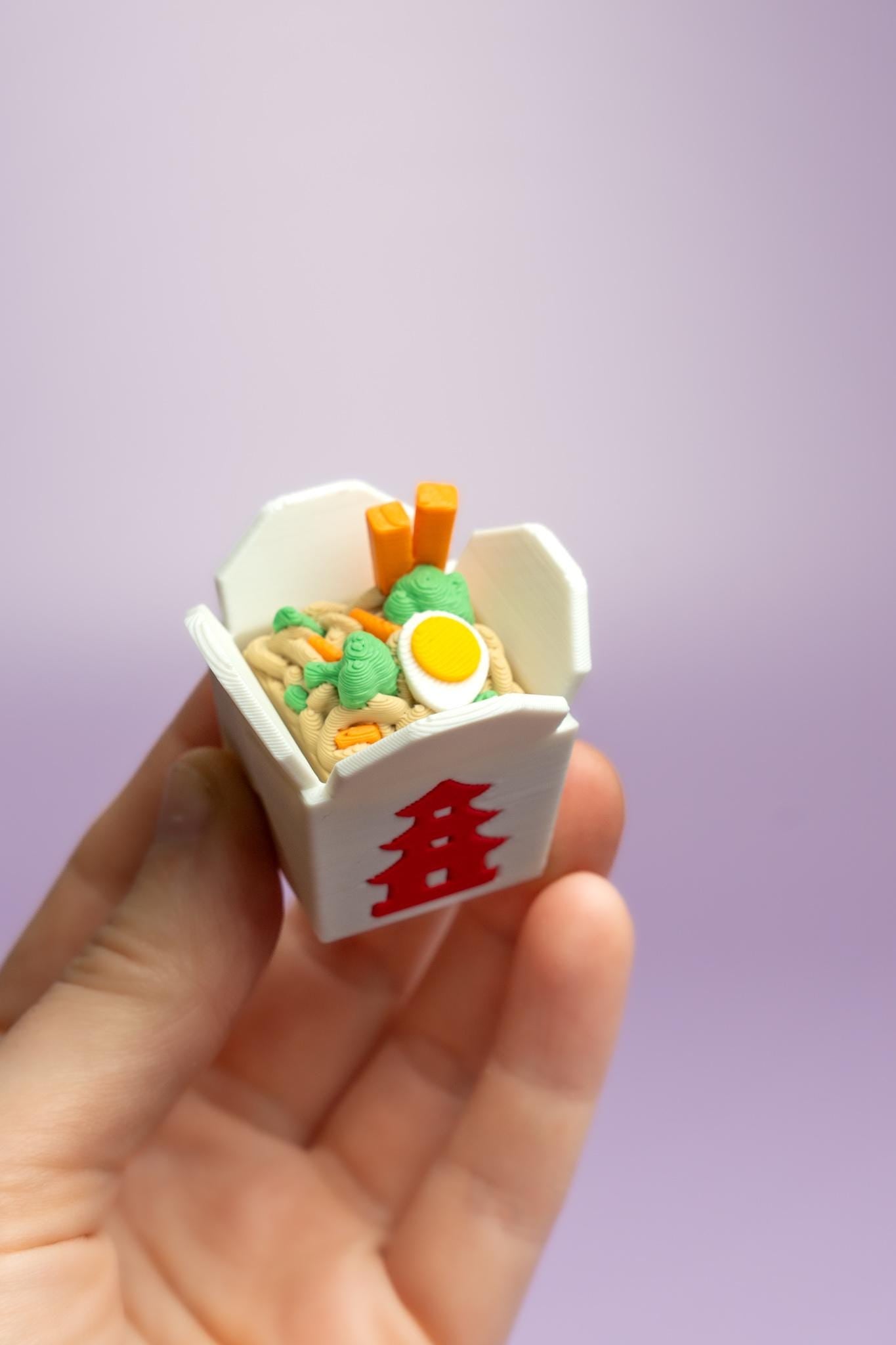 Chinese Takeout Fidget Clicker with Wrist Strap or Keychain