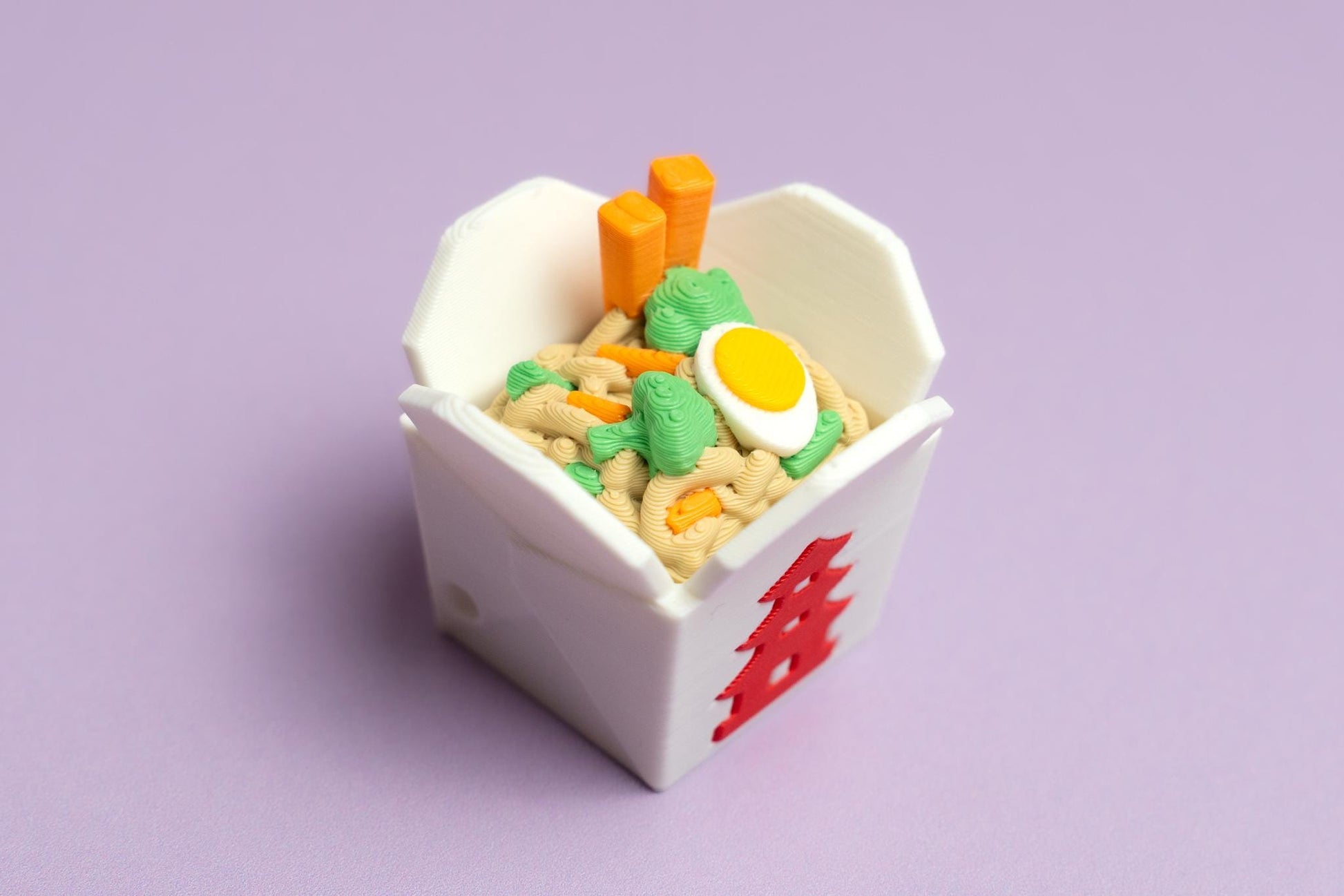 Chinese Takeout Fidget Clicker with Wrist Strap or Keychain