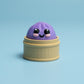 Steamed Bun Fidget Clicker with Wrist Strap or Keychain