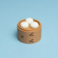 Steamed Buns in Basket Fidget Clicker with Wrist Strap or Keychain