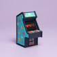 Retro Arcade Machine Clicker with Wrist Strap or Keychain