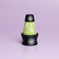Haunted Lava Lamp Spooky Halloween Fidget Clicker with Wrist Strap or Keychain