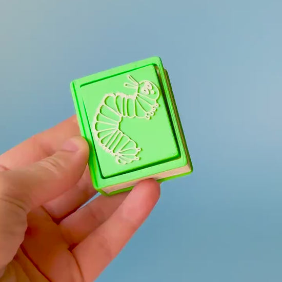 Chunky Book Clickers with Wrist Strap or Keychain - 3 Designs to Choose From!