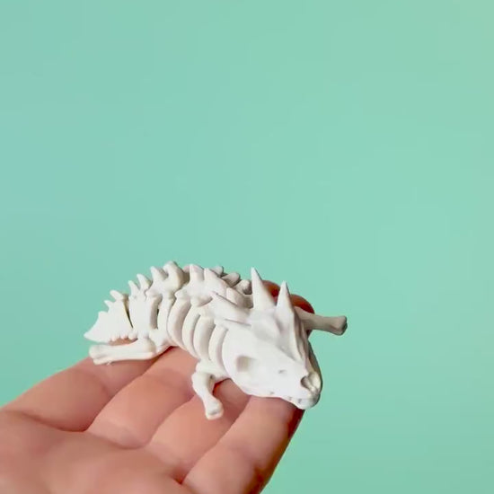 Baby Skeleton Dragon Articulated Flexi Fidget