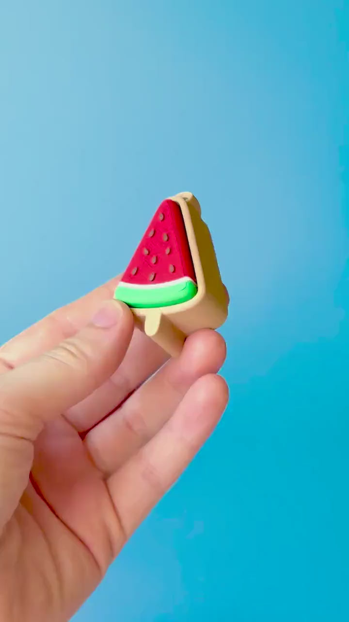 Ice Popsicles Fidget Clickers with Wrist Strap or Keychain