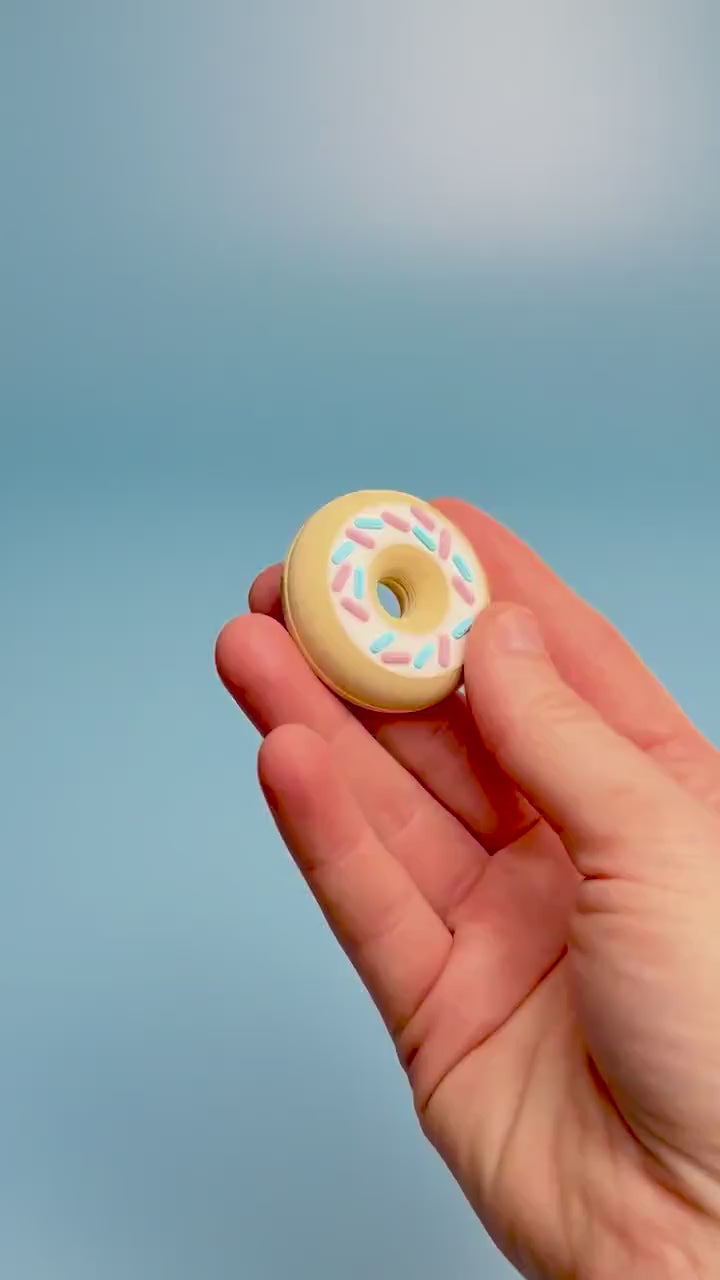 Donut with Sprinkles Slider Fidget
