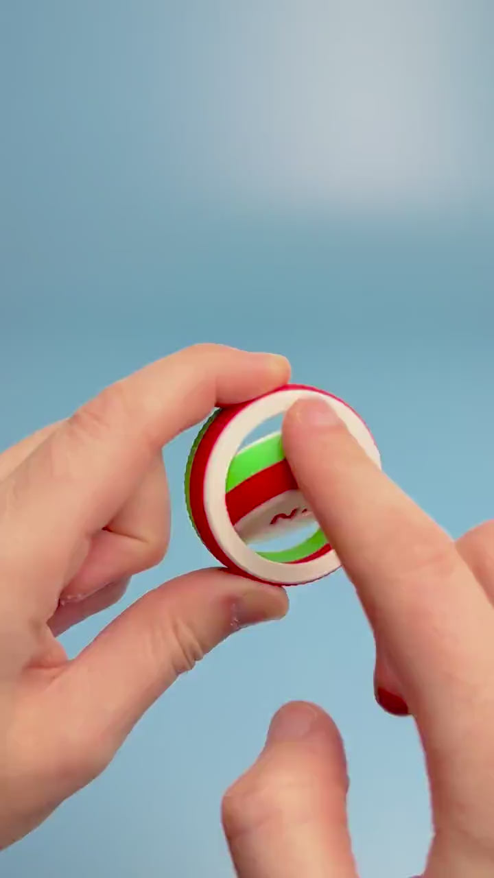 Decision "Yes or No" Spinner with Textured Edge