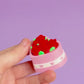 Box of Rose's Valentines Fidget Clicker with Wrist Strap or Keychain