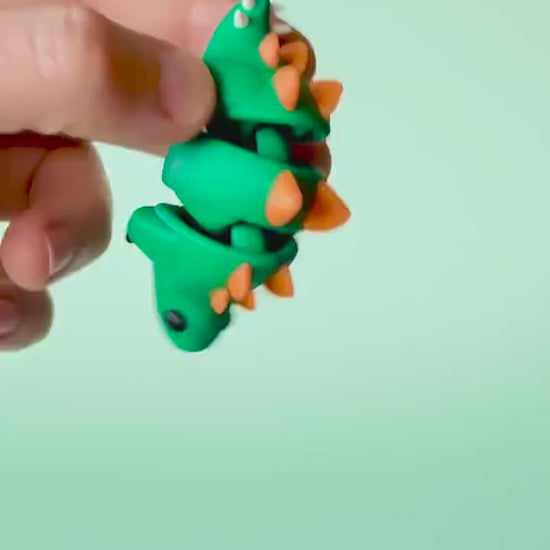 Stegosaurus Dinosaur Articulated Flexi Fidget