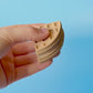 Waffle Ice Cream Sandwich Clicker with Wrist Strap or Keychain