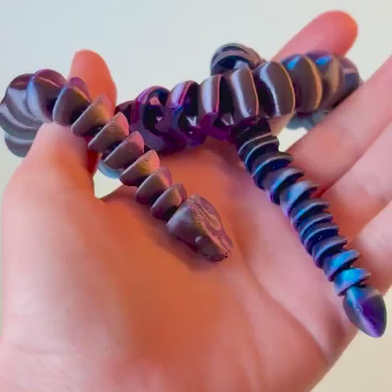 Articulated Tactile Snake Flexi Fidget