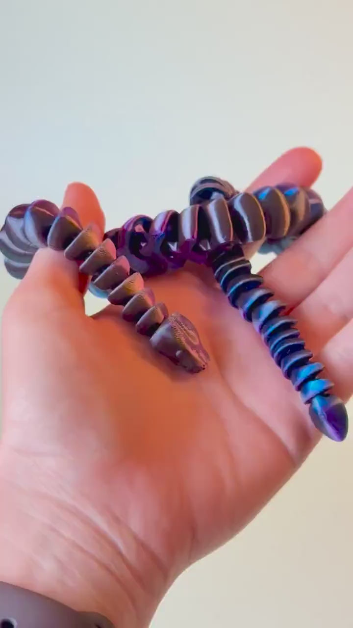 Articulated Tactile Snake Flexi Fidget