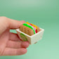 Sub Sandwich Fidget Clicker with Wrist Strap or Keychain
