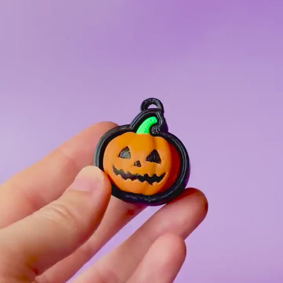 Spooky Ghosts & Pumpkin Halloween Fidget Clickers with Wrist Strap or Keychain