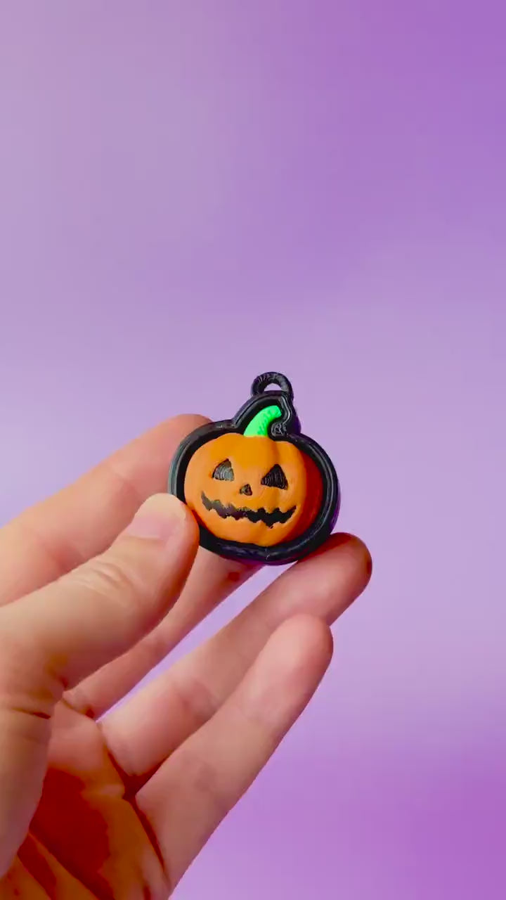 Spooky Ghosts & Pumpkin Halloween Fidget Clickers with Wrist Strap or Keychain