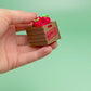 Crate of Apples Fidget Clicker with Wrist Strap or Keychain