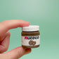Chocolate Hazelnut Spread Clicker with Wrist Strap or Keychain